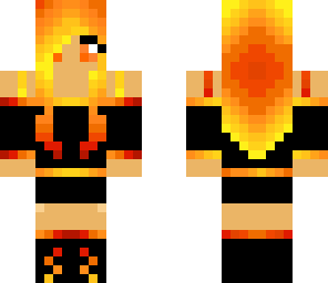 cute fire girl 