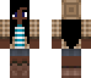 plaid black girl skin