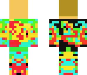 multicolor man