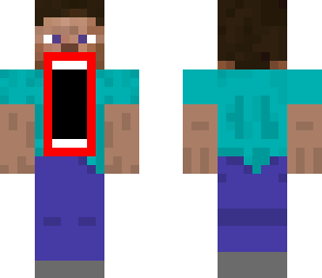 steve with open mouth