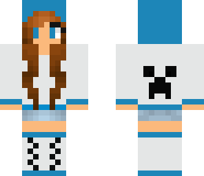 blue creeper girl