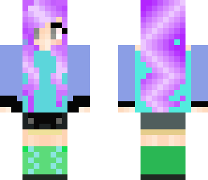purple girl