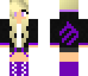 purple girl for my twin