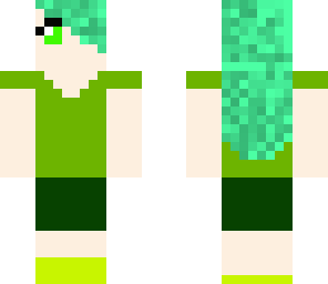 green girl