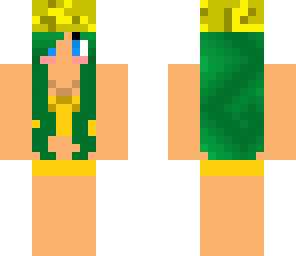 yellow-green girl