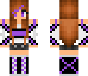 purple girl