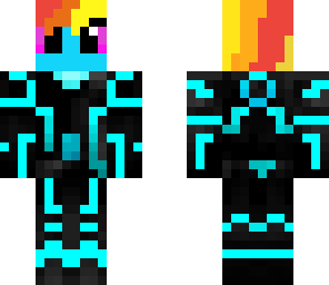 tron rainbow dash