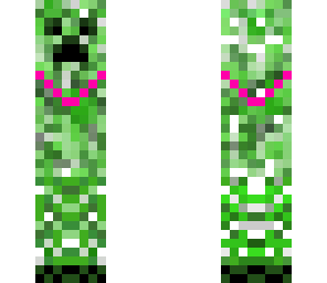 creeper with a neclace