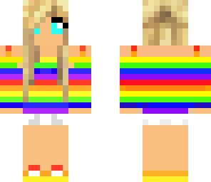 rainbow girl