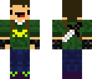 derpy teen with sword
