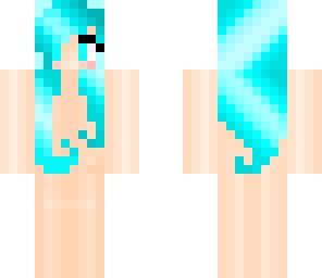 neon blue hair base - please vote if you use-