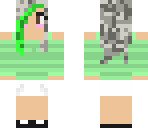green girl