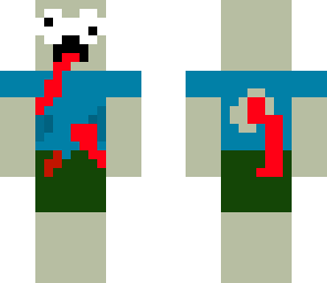 crazy zombie