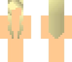 blonde hair base no eyes
