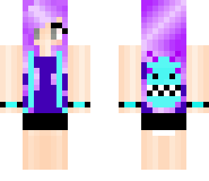 girl with backpack