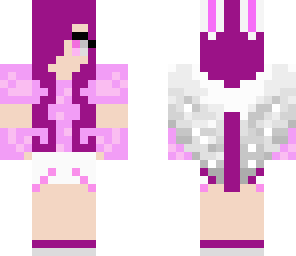 pink bunny angel