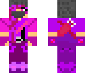 purple ninja girl