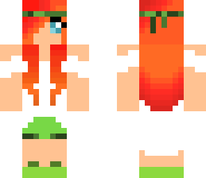 redhead nature girl hippie