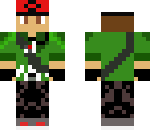 pokemon trainer color green