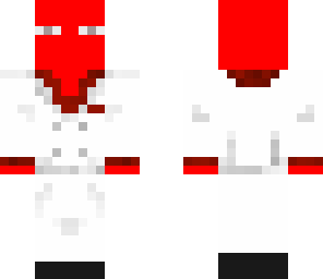 red enderman in suit