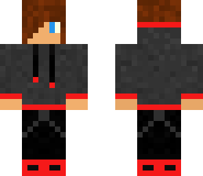 red hoodie boy