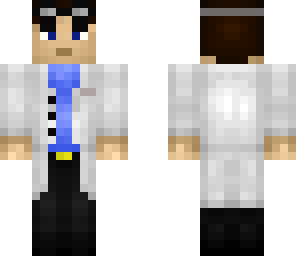 scientist with gogles