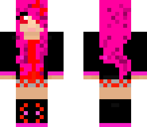 pink and red girl