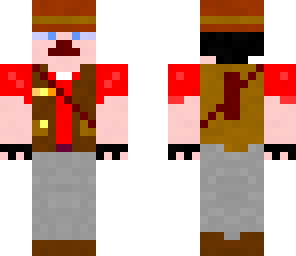 sniper - team fortress 2 in minecraft