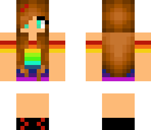 rainbow girl