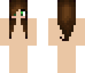 simple brunette girl base