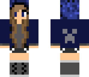 blue girl