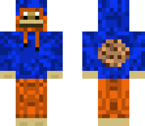 shy monkey with cookie