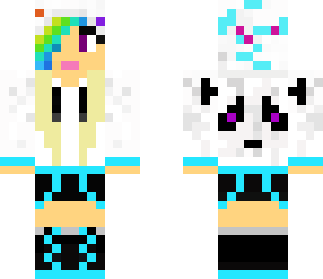 cute rainbow girl