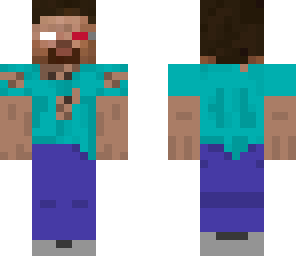 cyborg zombie steve