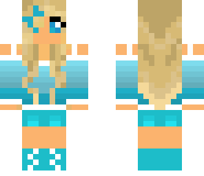 blue girl edit