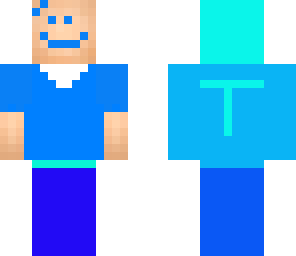 blue t