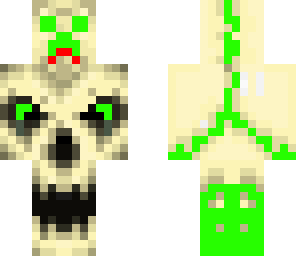 green skeleton