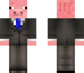 piggy in suit
