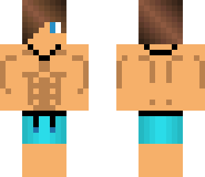 surfer dude blue shorts