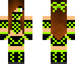 edited green ninja girl