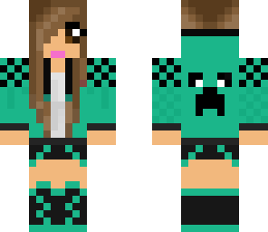 green creapeer girl