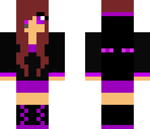 purple ender girl