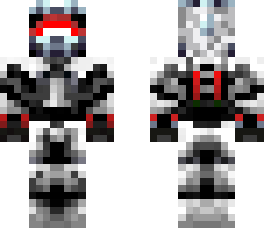 red neon warrior