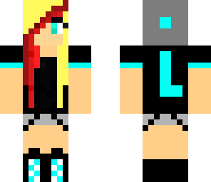 red and teal