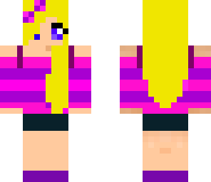 pink teenage girl
