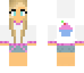 blonde cupcake skin