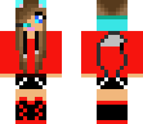 cute red wolf girl