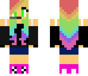 rainbow girl