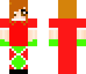 me in christmas clothes