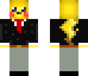 pikachu in a suit